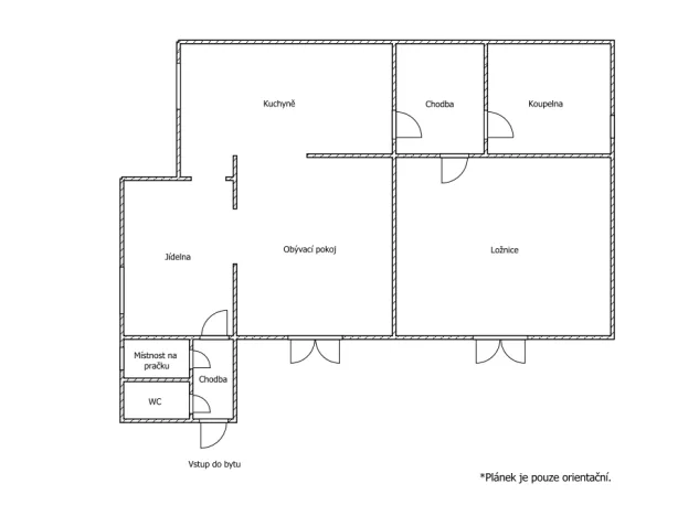 Pronájem bytu 2+1, Říčany - Radošovice, Sokolovská, 71 m2