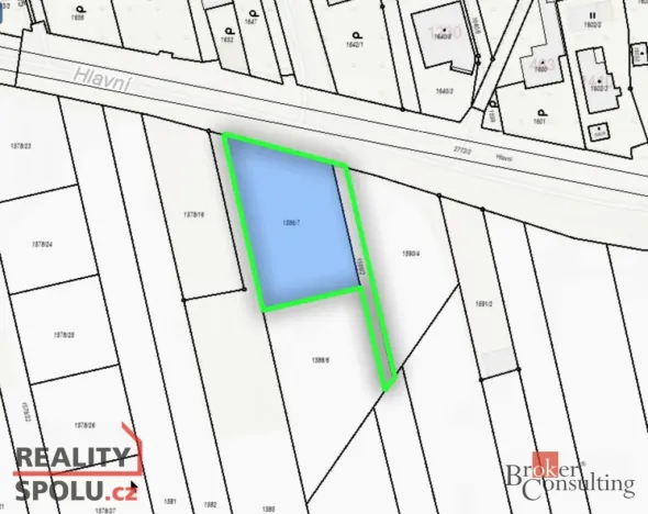 Prodej pozemku pro bydlení, Opava - Kylešovice, Divišova, 1361 m2