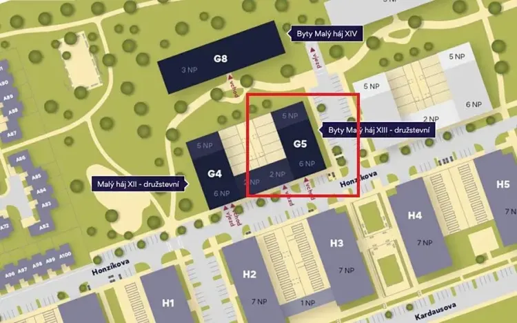 Prodej bytu 1+kk, Praha - Dolní Měcholupy, Honzíkova, 41 m2