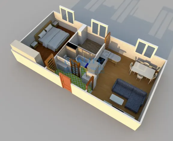 Pronájem bytu 3+kk, Roudnice nad Labem, třída T. G. Masaryka, 48 m2