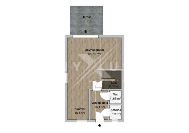 Prodej bytu 3+kk, Králův Dvůr, Větrná, 80 m2