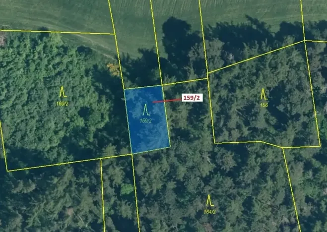 Dražba lesa, Kovčín, 362 m2