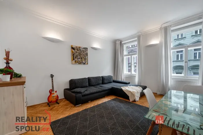 Prodej bytu 2+kk, Praha - Žižkov, Krásova, 47 m2