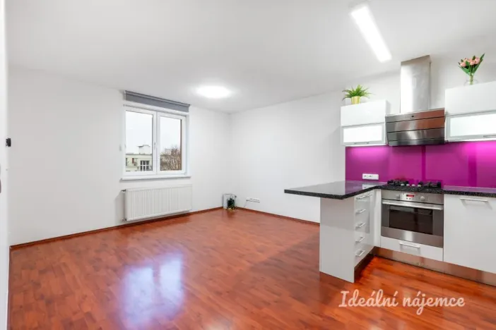 Pronájem bytu 2+kk, Praha - Vršovice, Bajkalská, 53 m2