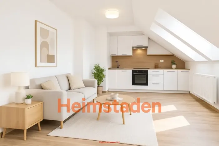 Pronájem bytu 2+kk, Ostrava - Poruba, náměstí Boženy Němcové, 43 m2