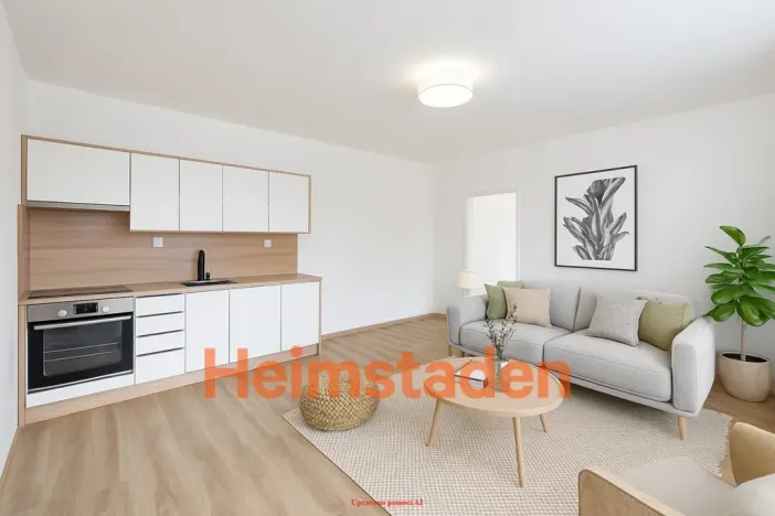 Pronájem bytu 2+kk, Ostrava - Kunčičky, Výhradní, 47 m2