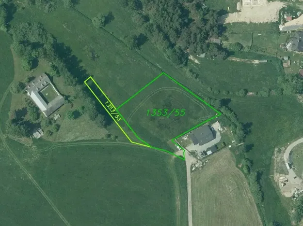 Prodej pozemku, Kaplice, 3302 m2