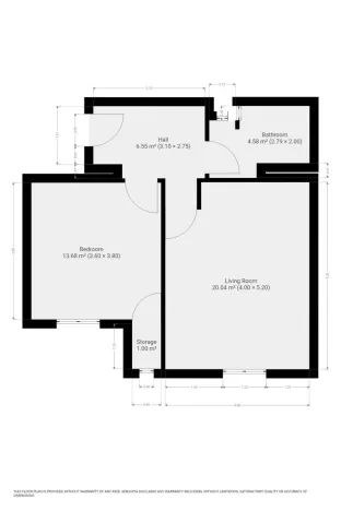 Pronájem bytu 2+kk, Praha - Holešovice, Osadní, 46 m2