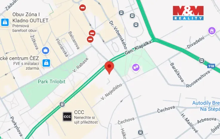 Pronájem obchodního prostoru, Kladno, J. Hory, 20 m2