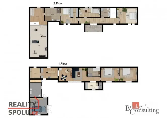 Prodej rodinného domu, Zlonín, U Rybníka, 291 m2