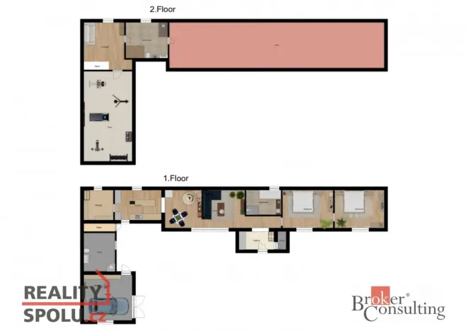 Prodej rodinného domu, Zlonín, U Rybníka, 291 m2