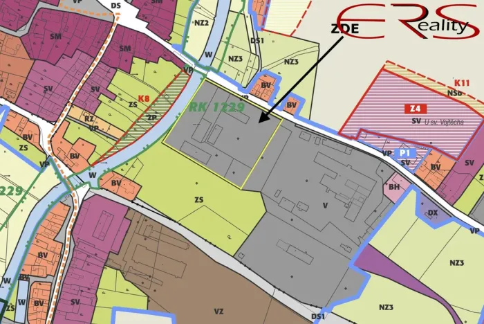 Prodej skladu, Rožďalovice, Ruská, 1320 m2