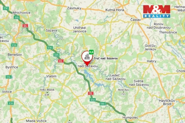 Pronájem kanceláře, Zruč nad Sázavou, náměstí MUDr. J. Svobody, 25 m2