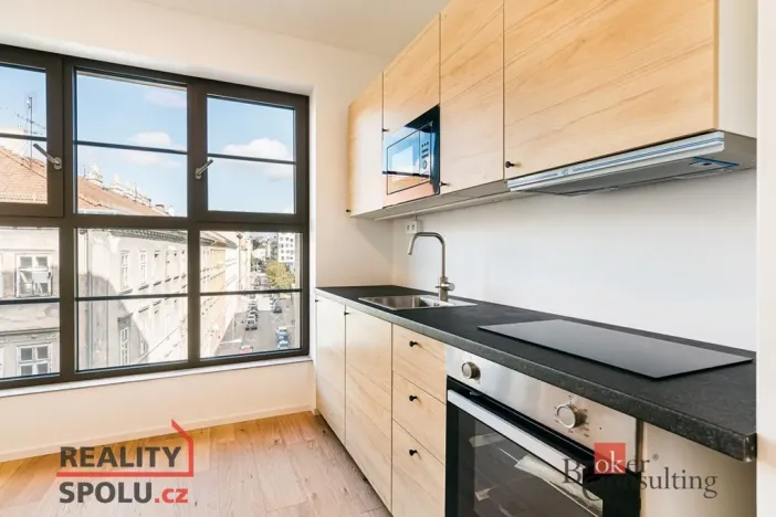 Pronájem bytu 1+kk, Brno - Zábrdovice, Bratislavská, 24 m2