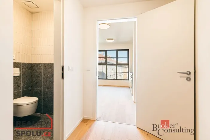 Pronájem bytu 1+kk, Brno - Zábrdovice, Bratislavská, 24 m2