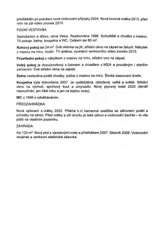 Prodej rodinného domu, Zahrádky, 148 m2