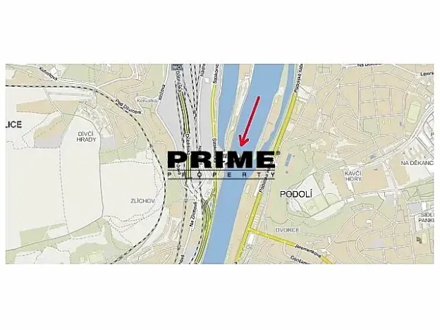 Pronájem kanceláře, Praha - Hlubočepy, Strakonická, 199 m2