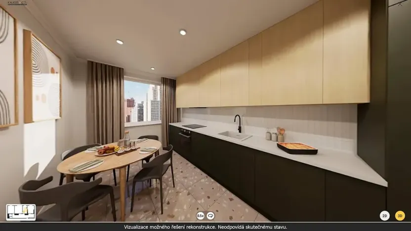 Prodej bytu 3+1, Kladno, Vrchlického, 78 m2