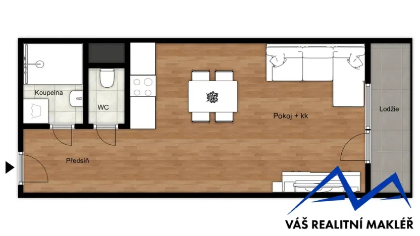 Prodej bytu 1+kk, Bohumín, Svat. Čecha, 28 m2
