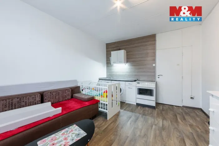 Prodej bytu 1+kk, Bukovany, 21 m2