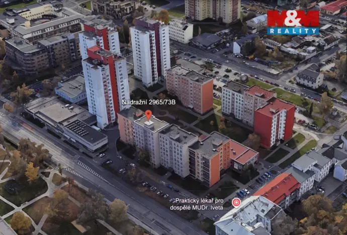 Prodej bytu 2+1, Ostrava - Moravská Ostrava, Nádražní, 59 m2