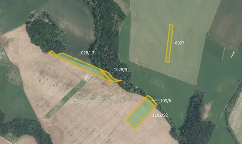 Prodej pole, Džbánice, 24528 m2