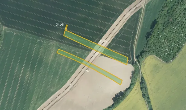 Prodej pole, Honětice, 9179 m2