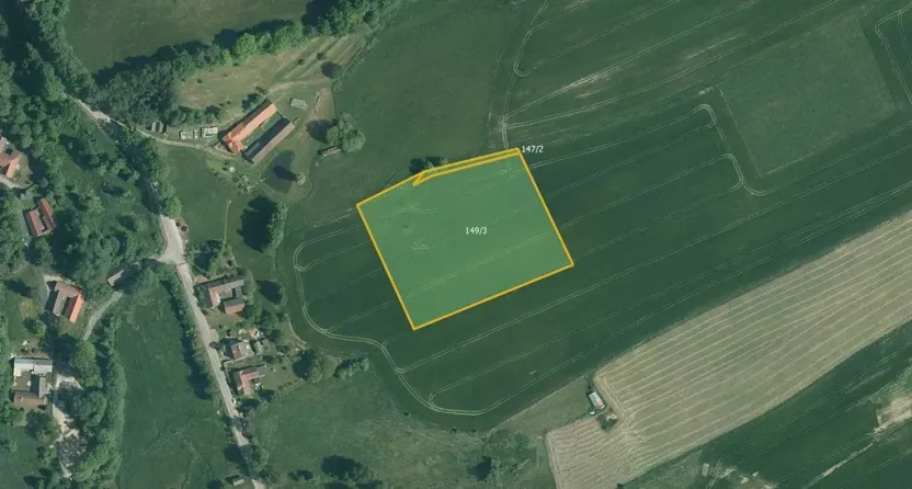 Prodej pole, Horní Radouň, 62445 m2