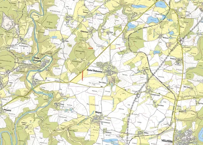 Prodej pole, Dolní Třebonín, 10579 m2