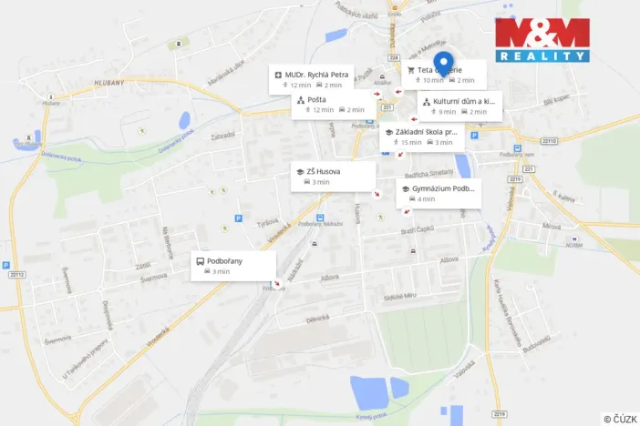 Prodej bytu 2+1, Podbořany, 50 m2