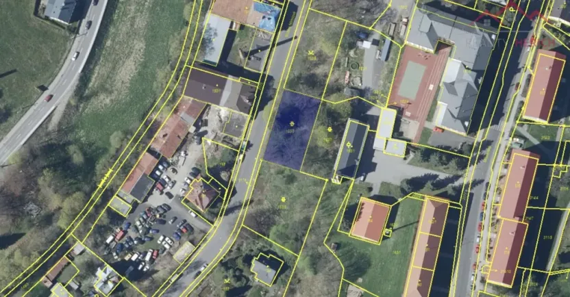 Prodej pozemku, Vejprty, Boženy Němcové, 1592 m2