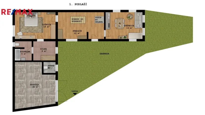 Prodej chalupy, Žeretice, 97 m2