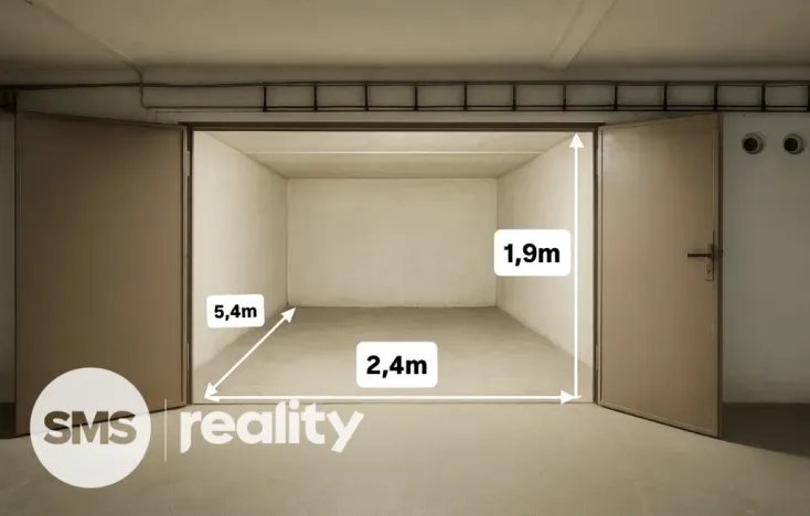 Prodej garáže, Brno - Komárov, Za školou, 13 m2