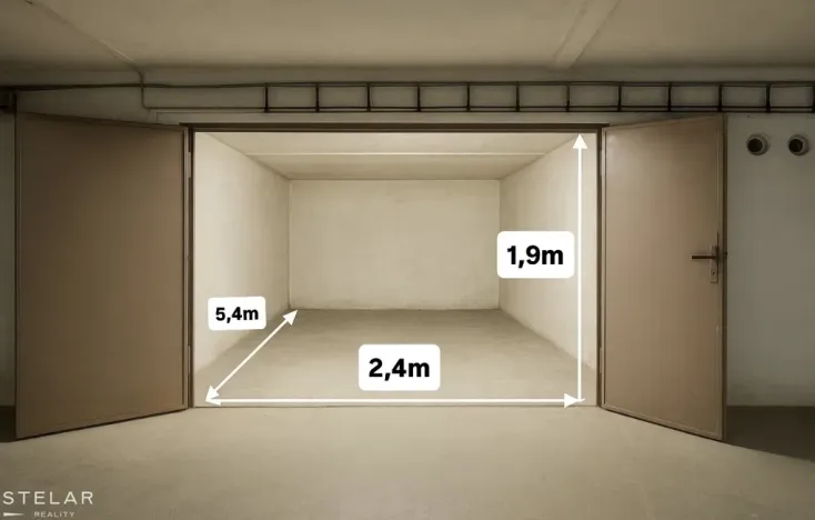 Prodej garáže, Brno - Komárov, Za školou, 13 m2