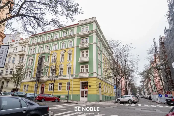 Pronájem bytu 3+kk, Praha - Vinohrady, Třebízského, 95 m2