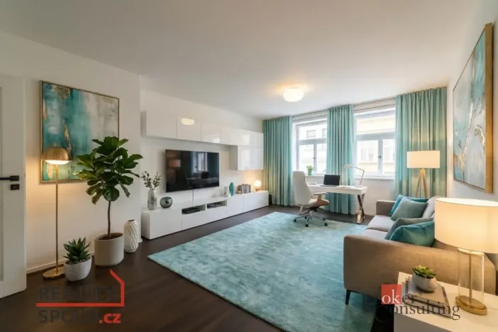 Pronájem bytu 2+kk, Praha - Žižkov, Roháčova, 56 m2