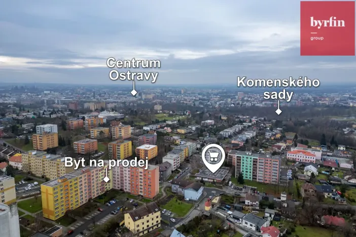 Prodej bytu 2+1, Ostrava, Želazného, 43 m2