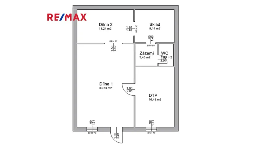 Prodej obchodního prostoru, Frýdek-Místek, Třebízského, 180 m2