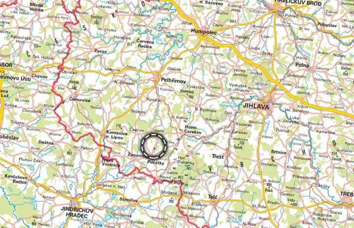 Prodej louky, Počátky, 4120 m2