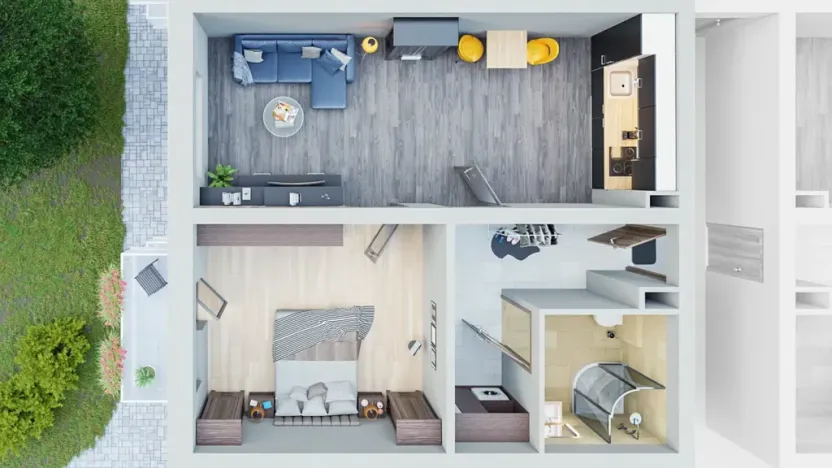 Prodej - jiné, Hartvíkovice, 3549 m2