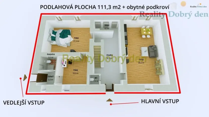 Prodej rodinného domu, Horní Životice, 111 m2