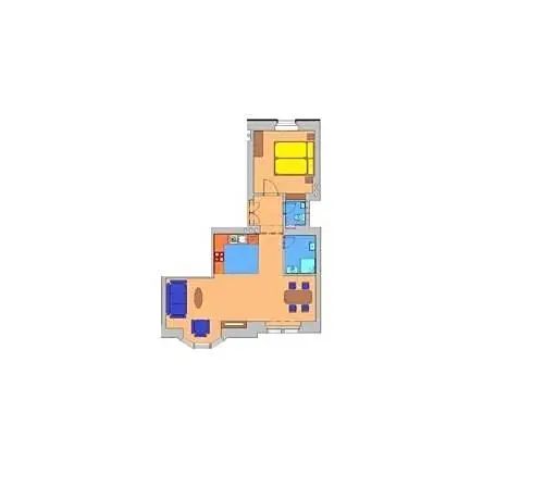 Pronájem bytu 3+kk, Praha - Vinohrady, Na Kozačce, 60 m2