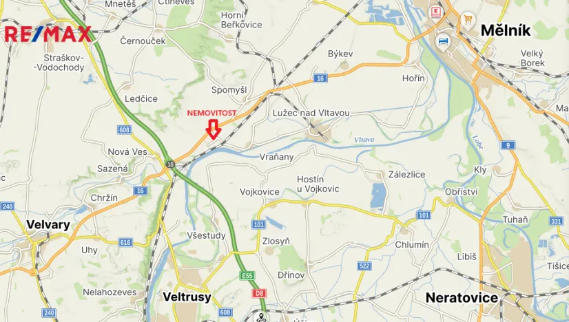 Pronájem restaurace, Vraňany - Mlčechvosty, 200 m2