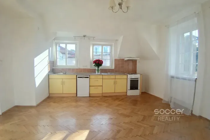 Pronájem bytu 2+kk, Praha - Podolí, Pravá, 50 m2