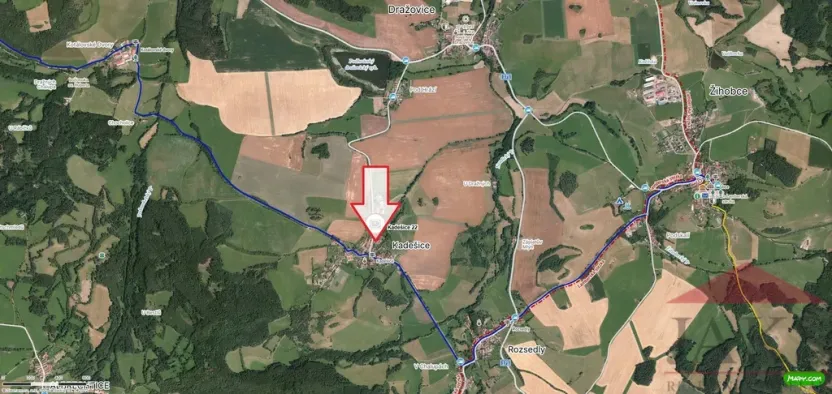 Prodej pozemku pro bydlení, Žihobce, 1860 m2