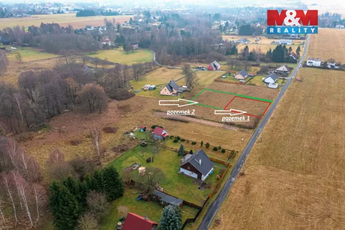 Prodej pozemku pro bydlení, Rumburk - Rumburk 3-Dolní Křečany, 830 m2