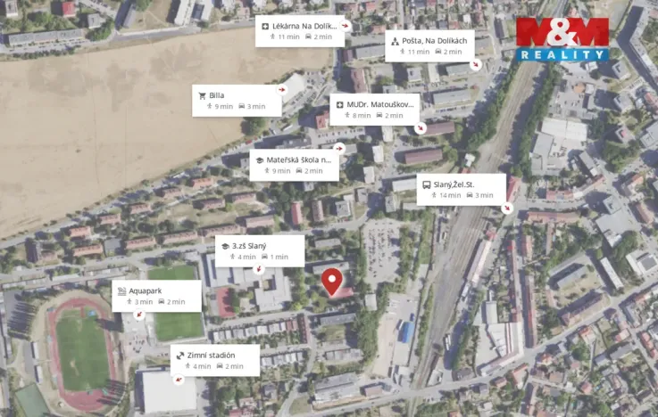 Prodej bytu 3+kk, Slaný, Mírová, 52 m2