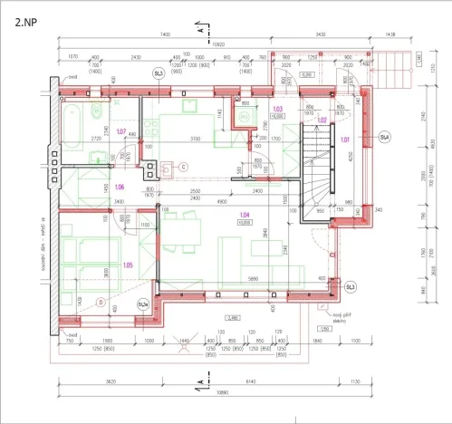 Prodej rodinného domu, Ústí nad Labem - Klíše, Na Drahách, 180 m2