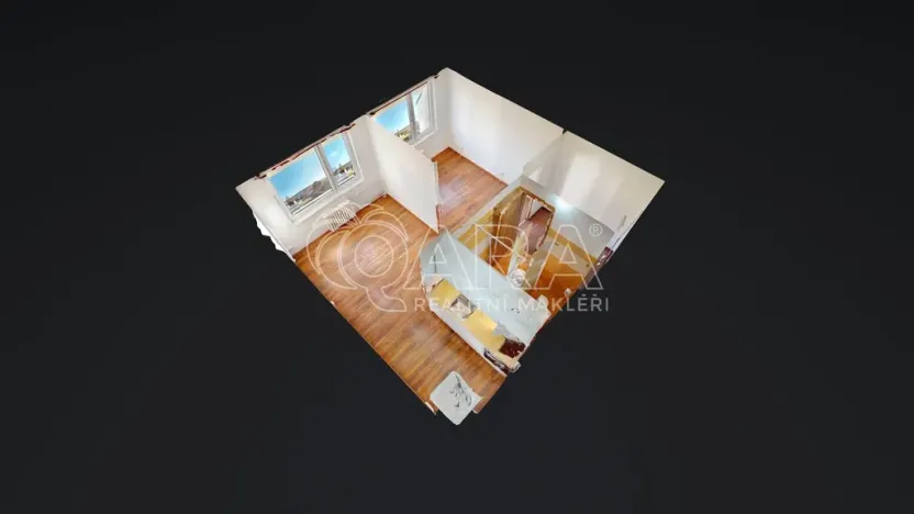 Pronájem bytu 1+kk, Hořovice, Hradební, 33 m2