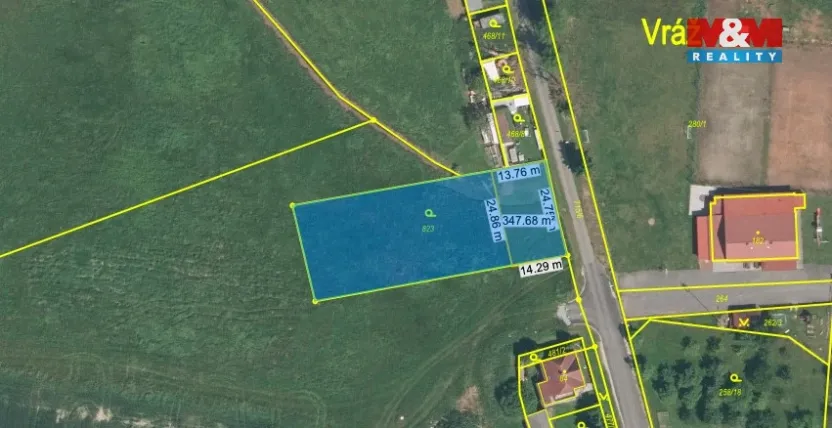Prodej pozemku pro bydlení, Vráž - Stará Vráž, 1637 m2